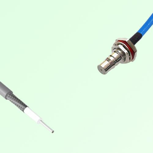 Semi-Flexible Jumper Open-end to QMA Bulkhead Female with O-Ring
