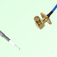 Semi-Flexible Jumper Open-end to SMA Female Right Angle 4 Hole Semi-Flexible Jumper Open-end to SMA Female Right Angle 4 Hole