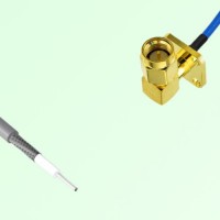 Semi-Flexible Jumper Open-end to SMA Male Right Angle 4 Hole Semi-Flexible Jumper Open-end to SMA Male Right Angle 4 Hole