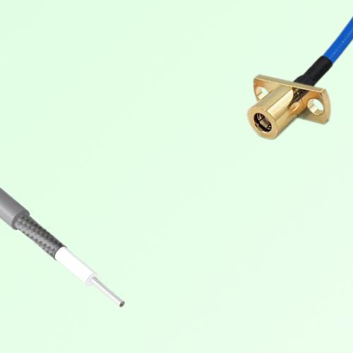 Semi-Flexible Jumper Open-end to SMB Female 2 Hole Flange Mount Semi-Flexible Jumper Open-end to SMB Female 2 Hole Flange Mount