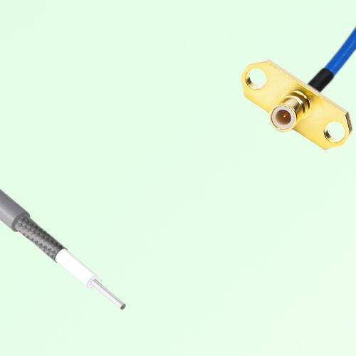 Semi-Flexible Jumper Open-end to SMB Male 2 Hole Flange Mount Semi-Flexible Jumper Open-end to SMB Male 2 Hole Flange Mount