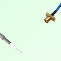Semi-Flexible Jumper Open-end to SMP Male 2 Hole Flange Mount Semi-Flexible Jumper Open-end to SMP Male 2 Hole Flange Mount