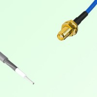 Semi-Flexible Jumper Open-end to SSMA Bulkhead Female