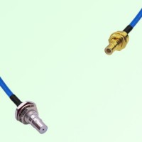 Semi-Flexible Jumper SMB Bulkhead Male to QMA Bulkhead Female with O-Ring Semi-Flexible Jumper SMB Bulkhead Male to QMA Bulkhead Female with O-Ring