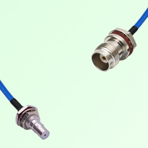 Semi-Flexible TNC Front Mount O-Ring Bulkhead Female - QMA Bulkhead Female Semi-Flexible TNC Front Mount O-Ring Bulkhead Female - QMA Bulkhead Female