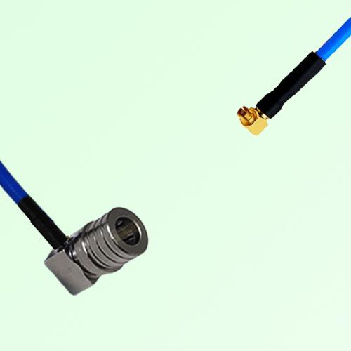 Semi-Flexible Jumper SMPM / SSMP Female Right Angle to QMA Male Right Angle Semi-Flexible Jumper SMPM / SSMP Female Right Angle to QMA Male Right Angle