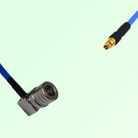 Semi-Flexible Jumper SMPM / SSMP Female to QMA Male Right Angle Semi-Flexible Jumper SMPM / SSMP Female to QMA Male Right Angle