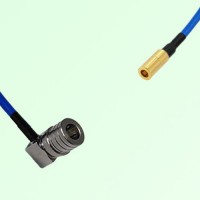 Semi-Flexible Jumper SSMB Female to QMA Male Right Angle Semi-Flexible Jumper SSMB Female to QMA Male Right Angle