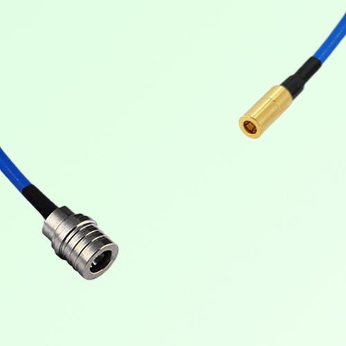Semi-Flexible Jumper SSMB Female to QMA Male Semi-Flexible Jumper SSMB Female to QMA Male