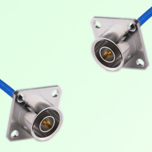 Semi-Flexible Jumper QN Male 4 Hole 25x25mm to QN Male 4 Hole 25x25mm