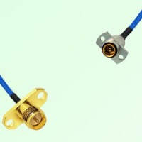 Semi-Flexible Jumper SBMA Female 2 Hole to RP SMA Female 2 Hole Semi-Flexible Jumper SBMA Female 2 Hole to RP SMA Female 2 Hole