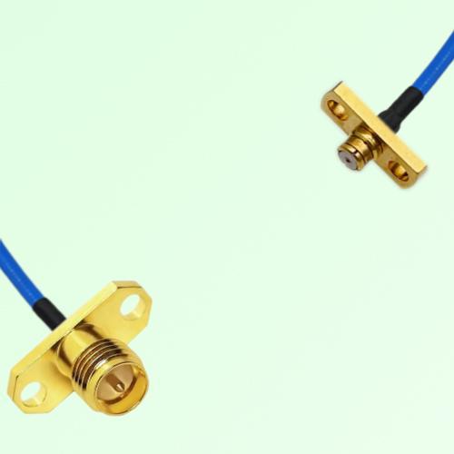Semi-Flexible Jumper SMP Female 2 Hole to RP SMA Female 2 Hole Semi-Flexible Jumper SMP Female 2 Hole to RP SMA Female 2 Hole