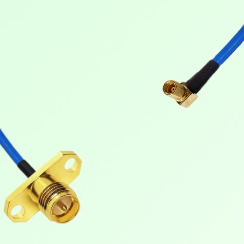 Semi-Flexible Jumper SSMC Female Right Angle to RP SMA Female 2 Hole Semi-Flexible Jumper SSMC Female Right Angle to RP SMA Female 2 Hole