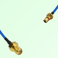 Semi-Flexible Jumper SBMA Bulkhead Male to RP SMA Female Semi-Flexible Jumper SBMA Bulkhead Male to RP SMA Female