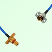 Semi-Flexible Jumper SBMA Female 2 Hole to SBMA Male 2 Hole Semi-Flexible Jumper SBMA Female 2 Hole to SBMA Male 2 Hole