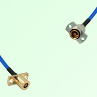 Semi-Flexible Jumper SBMA Female 2 Hole to SMB Female 2 Hole Semi-Flexible Jumper SBMA Female 2 Hole to SMB Female 2 Hole