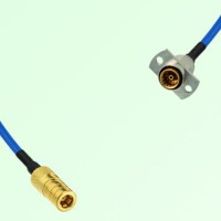 Semi-Flexible Jumper SBMA Female 2 Hole Flange Mount to SMB Female Semi-Flexible Jumper SBMA Female 2 Hole Flange Mount to SMB Female
