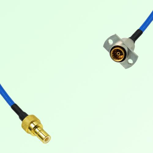 Semi-Flexible Jumper SBMA Female 2 Hole Flange Mount to SMB Male Semi-Flexible Jumper SBMA Female 2 Hole Flange Mount to SMB Male