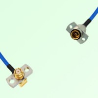 Semi-Flexible Jumper SBMA Female 2 Hole to SMP Female Right Angle 2 Hole Semi-Flexible Jumper SBMA Female 2 Hole to SMP Female Right Angle 2 Hole