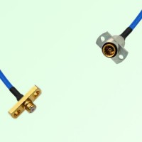Semi-Flexible Jumper SBMA Female 2 Hole to SMP Female 2 Hole Semi-Flexible Jumper SBMA Female 2 Hole to SMP Female 2 Hole