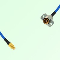 Semi-Flexible Jumper SBMA Female 2 Hole Flange Mount to SMP Female Semi-Flexible Jumper SBMA Female 2 Hole Flange Mount to SMP Female