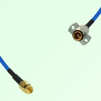 Semi-Flexible Jumper SBMA Female 2 Hole Flange Mount to SMP Male Semi-Flexible Jumper SBMA Female 2 Hole Flange Mount to SMP Male