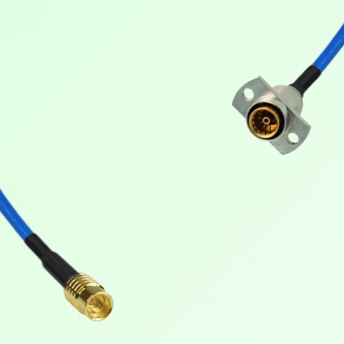Semi-Flexible Jumper SBMA Female 2 Hole Flange Mount to SMP Male Semi-Flexible Jumper SBMA Female 2 Hole Flange Mount to SMP Male