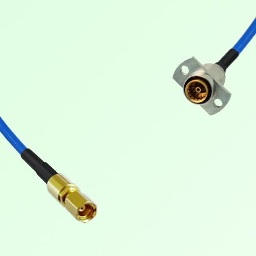 Semi-Flexible Jumper SBMA Female 2 Hole Flange Mount to SSMC Female Semi-Flexible Jumper SBMA Female 2 Hole Flange Mount to SSMC Female