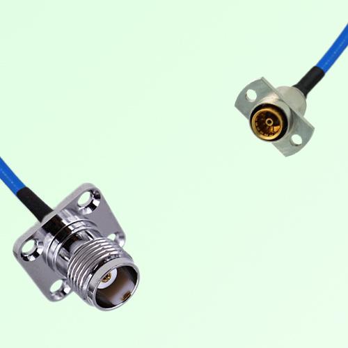Semi-Flexible Jumper SBMA Female 2 Hole to TNC Female 4 Hole 17.5x17.5mm