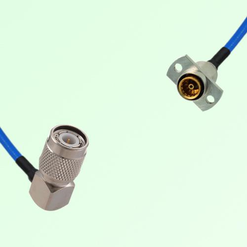 Semi-Flexible Jumper SBMA Female 2 Hole Flange Mount to TNC Male Right Angle Semi-Flexible Jumper SBMA Female 2 Hole Flange Mount to TNC Male Right Angle