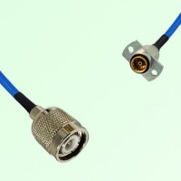 Semi-Flexible Jumper SBMA Female 2 Hole Flange Mount to TNC Male Semi-Flexible Jumper SBMA Female 2 Hole Flange Mount to TNC Male