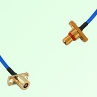 Semi-Flexible Jumper SBMA Male 2 Hole to SMB Female 2 Hole Semi-Flexible Jumper SBMA Male 2 Hole to SMB Female 2 Hole