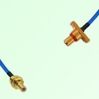 Semi-Flexible Jumper SBMA Male 2 Hole Flange Mount to SMB Bulkhead Male Semi-Flexible Jumper SBMA Male 2 Hole Flange Mount to SMB Bulkhead Male