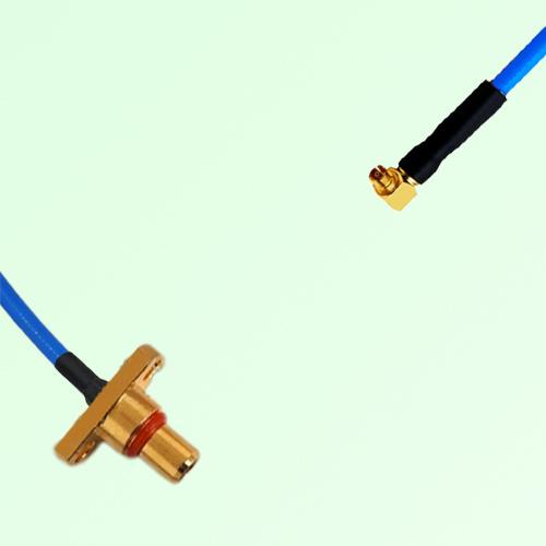Semi-Flexible Jumper SMPM / SSMP Female Right Angle to SBMA Male 2 Hole Semi-Flexible Jumper SMPM / SSMP Female Right Angle to SBMA Male 2 Hole