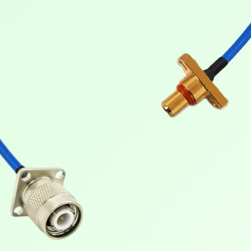 Semi-Flexible Jumper SBMA Male 2 Hole to TNC Male 4 Hole 17.5x17.5mm Semi-Flexible Jumper SBMA Male 2 Hole to TNC Male 4 Hole 17.5x17.5mm