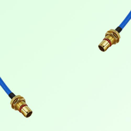 Semi-Flexible Jumper SBMA Bulkhead Male to SBMA Bulkhead Male Semi-Flexible Jumper SBMA Bulkhead Male to SBMA Bulkhead Male
