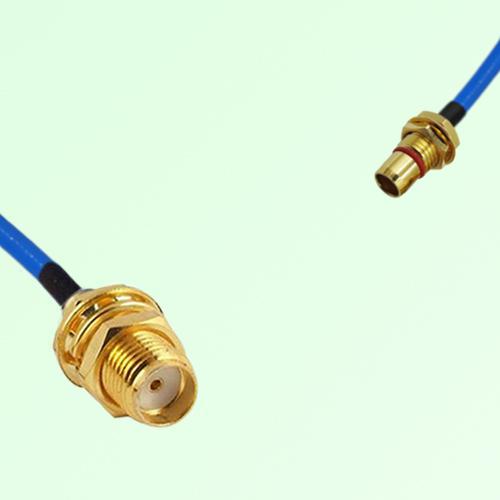 Semi-Flexible Jumper SBMA Bulkhead Male to SMA Bulkhead Female Semi-Flexible Jumper SBMA Bulkhead Male to SMA Bulkhead Female