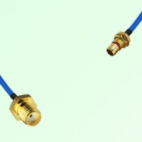 Semi-Flexible Jumper SBMA Bulkhead Male to SMA Female Semi-Flexible Jumper SBMA Bulkhead Male to SMA Female
