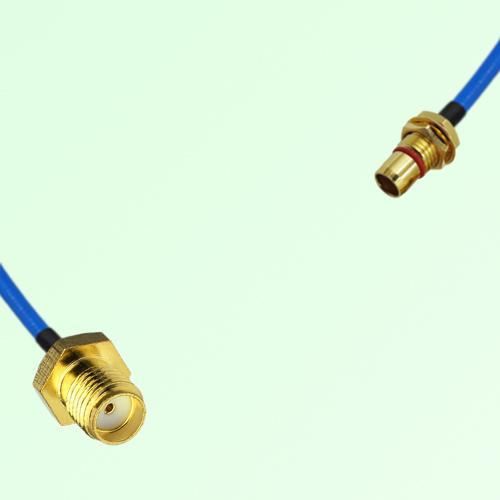 Semi-Flexible Jumper SBMA Bulkhead Male to SMA Female Semi-Flexible Jumper SBMA Bulkhead Male to SMA Female