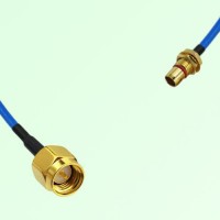 Semi-Flexible Jumper SBMA Bulkhead Male to SMA Male Semi-Flexible Jumper SBMA Bulkhead Male to SMA Male