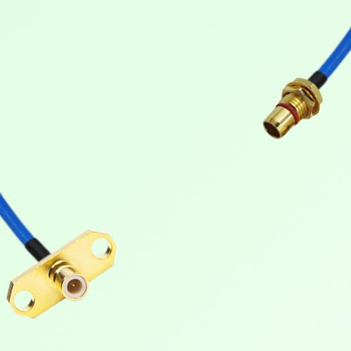 Semi-Flexible Jumper SBMA Bulkhead Male to SMB Male 2 Hole Flange Mount Semi-Flexible Jumper SBMA Bulkhead Male to SMB Male 2 Hole Flange Mount