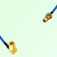 Semi-Flexible Jumper SBMA Bulkhead Male to SMB Female Right Angle Semi-Flexible Jumper SBMA Bulkhead Male to SMB Female Right Angle