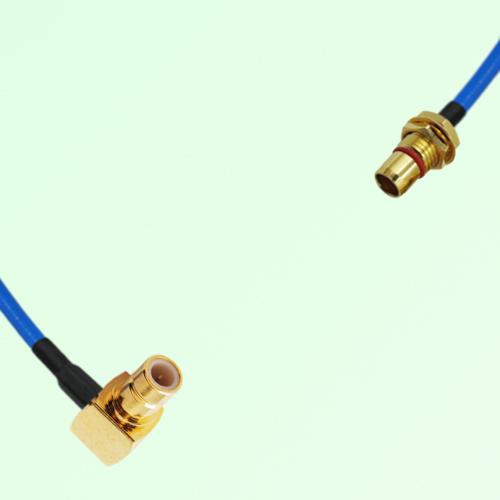 Semi-Flexible Jumper SBMA Bulkhead Male to SMB Male Right Angle Semi-Flexible Jumper SBMA Bulkhead Male to SMB Male Right Angle