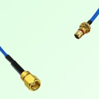 Semi-Flexible Jumper SBMA Bulkhead Male to SMC Female Semi-Flexible Jumper SBMA Bulkhead Male to SMC Female