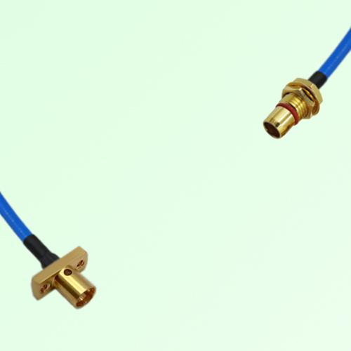 Semi-Flexible Jumper SBMA Bulkhead Male to SMP Male 2 Hole Flange Mount Semi-Flexible Jumper SBMA Bulkhead Male to SMP Male 2 Hole Flange Mount