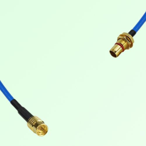 Semi-Flexible Jumper SBMA Bulkhead Male to SMP Male Semi-Flexible Jumper SBMA Bulkhead Male to SMP Male