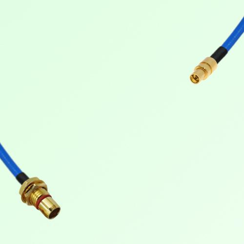 Semi-Flexible Jumper SMPM / SSMP Male to SBMA Bulkhead Male Semi-Flexible Jumper SMPM / SSMP Male to SBMA Bulkhead Male