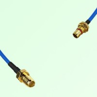 Semi-Flexible Jumper SBMA Bulkhead Male to SSMA Female