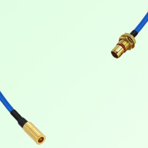 Semi-Flexible Jumper SBMA Bulkhead Male to SSMB Female Semi-Flexible Jumper SBMA Bulkhead Male to SSMB Female