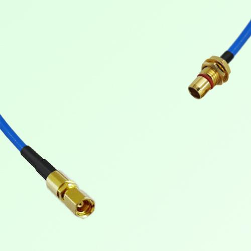 Semi-Flexible Jumper SBMA Bulkhead Male to SSMC Female Semi-Flexible Jumper SBMA Bulkhead Male to SSMC Female